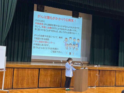 常磐高等学校で「いのちのホームルーム」授業を開催いたしました